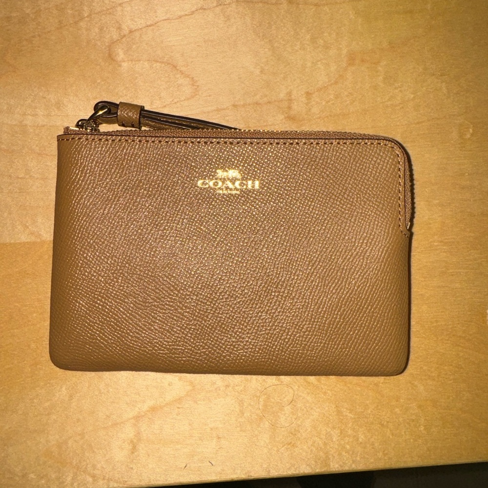 Brown Coach Wristlet